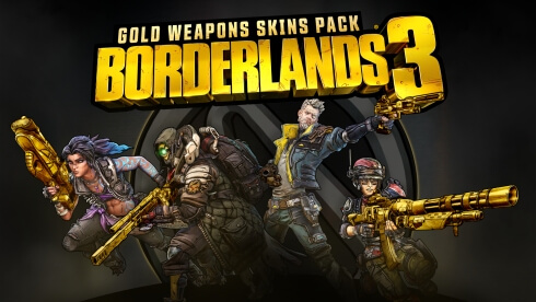 Borderlands 3 - Gold Weapon Skins Pack