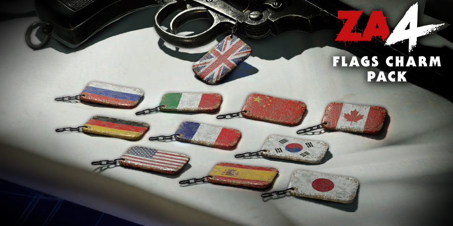 Flags Charm Pack