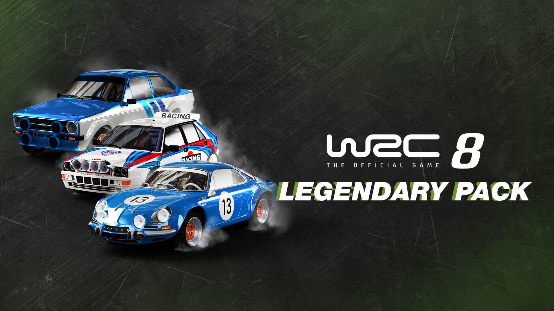 WRC 8 Legendary Car Pack