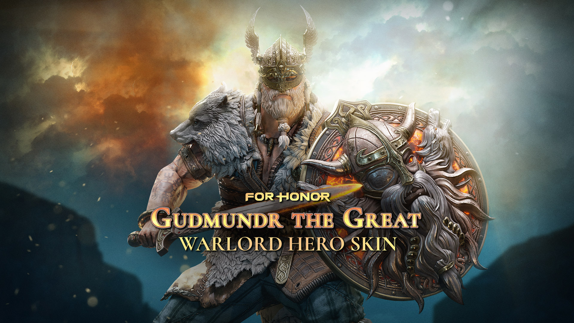 Gudmundr the Great - Warlord Hero Skin - FOR HONOR