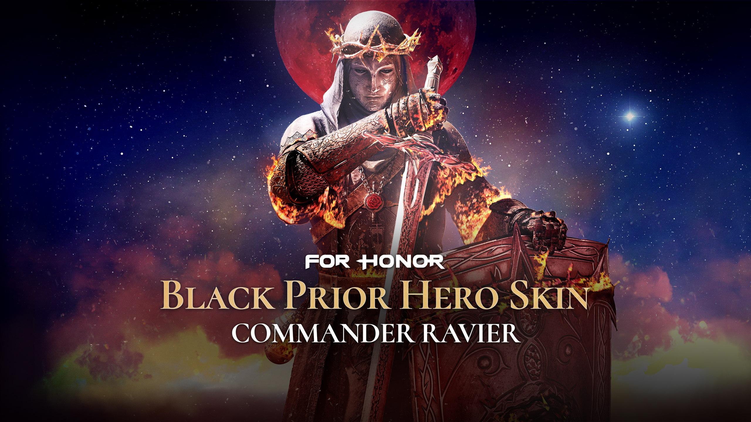 Commander Ravier – Black Prior Hero Skin – FOR HONOR