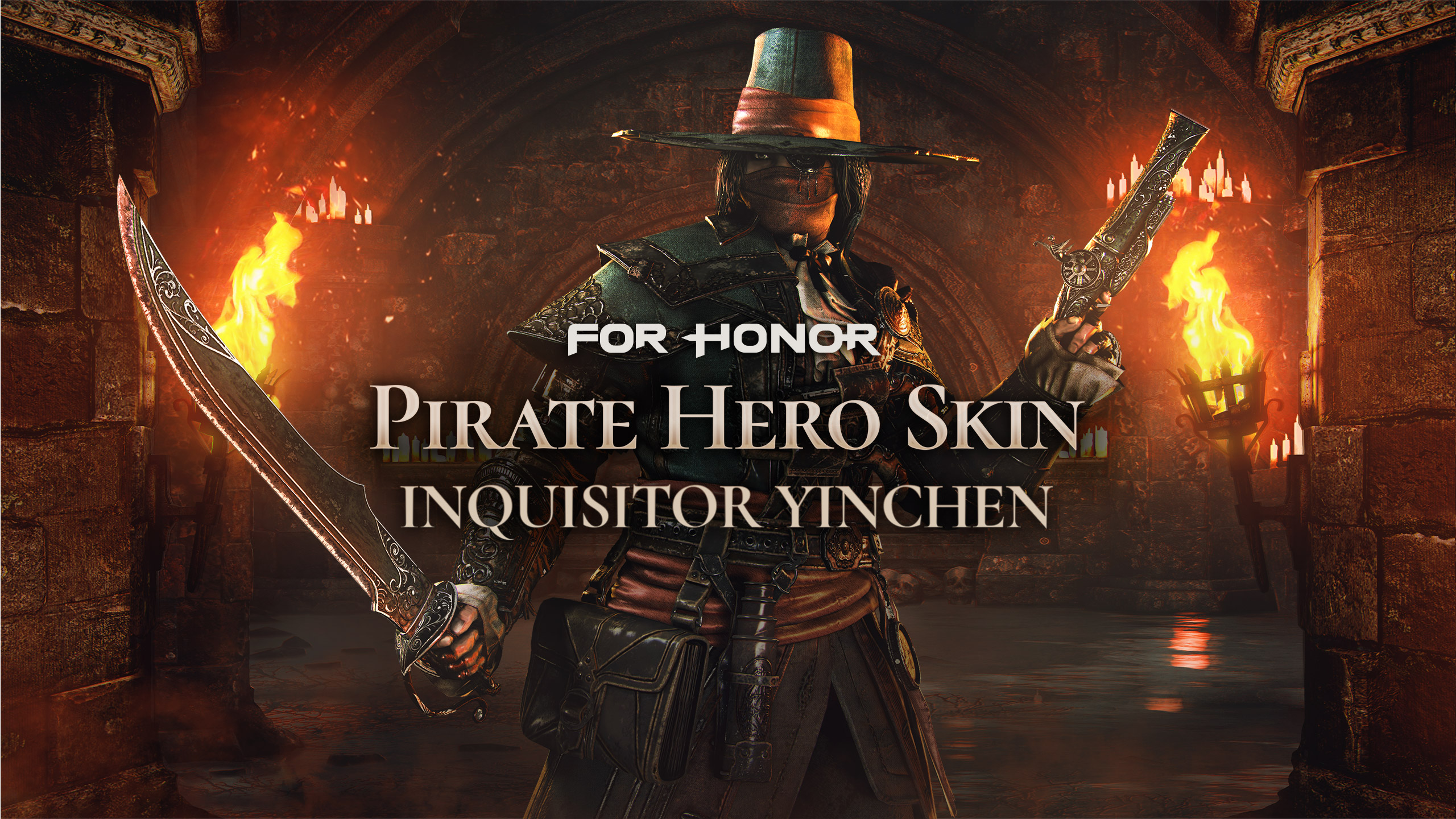 Inquisitor Yinchen – Pirate Hero Skin – FOR HONOR