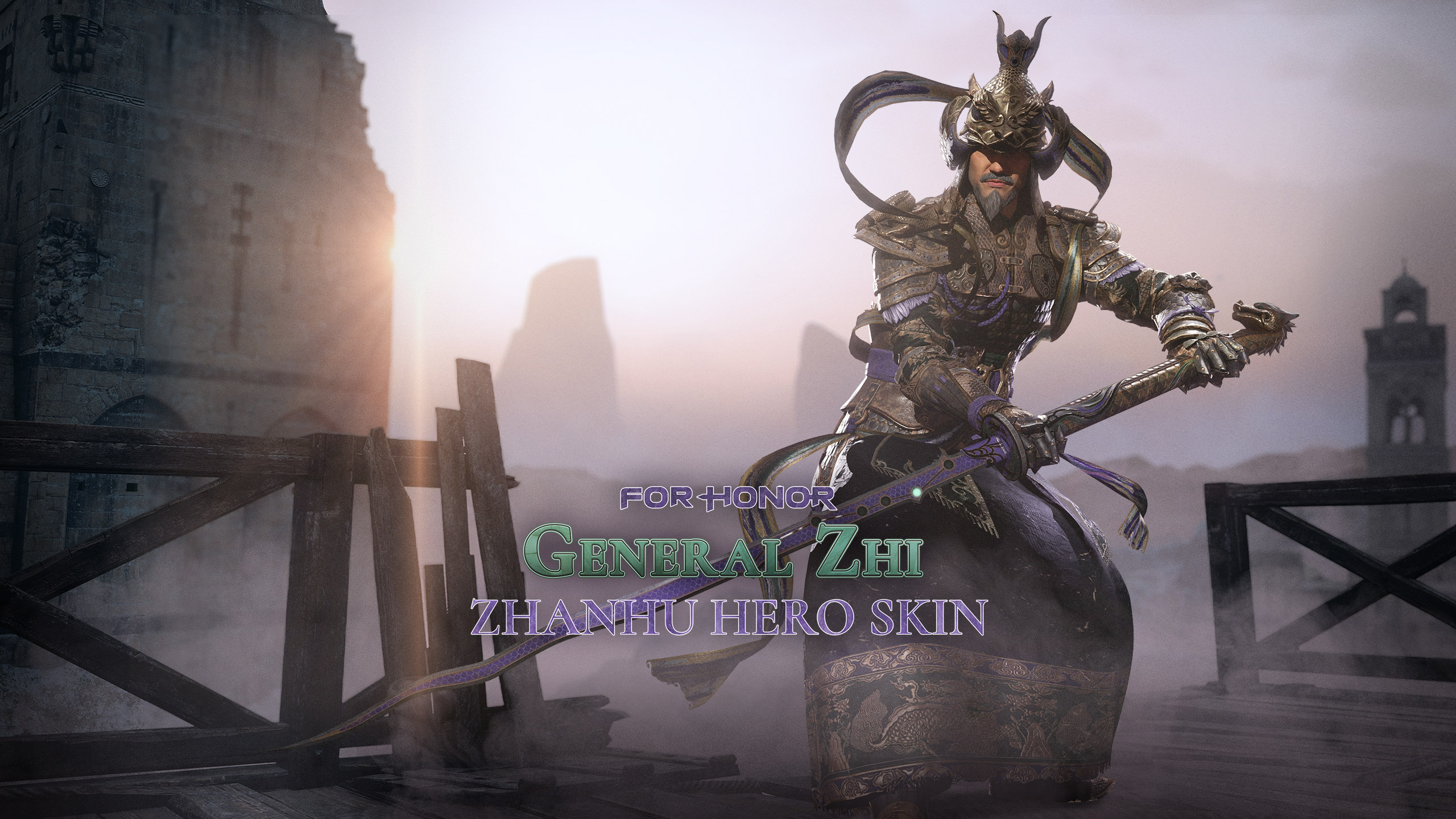 GENERAL ZHI - ZHANHU HERO SKIN - FOR HONOR