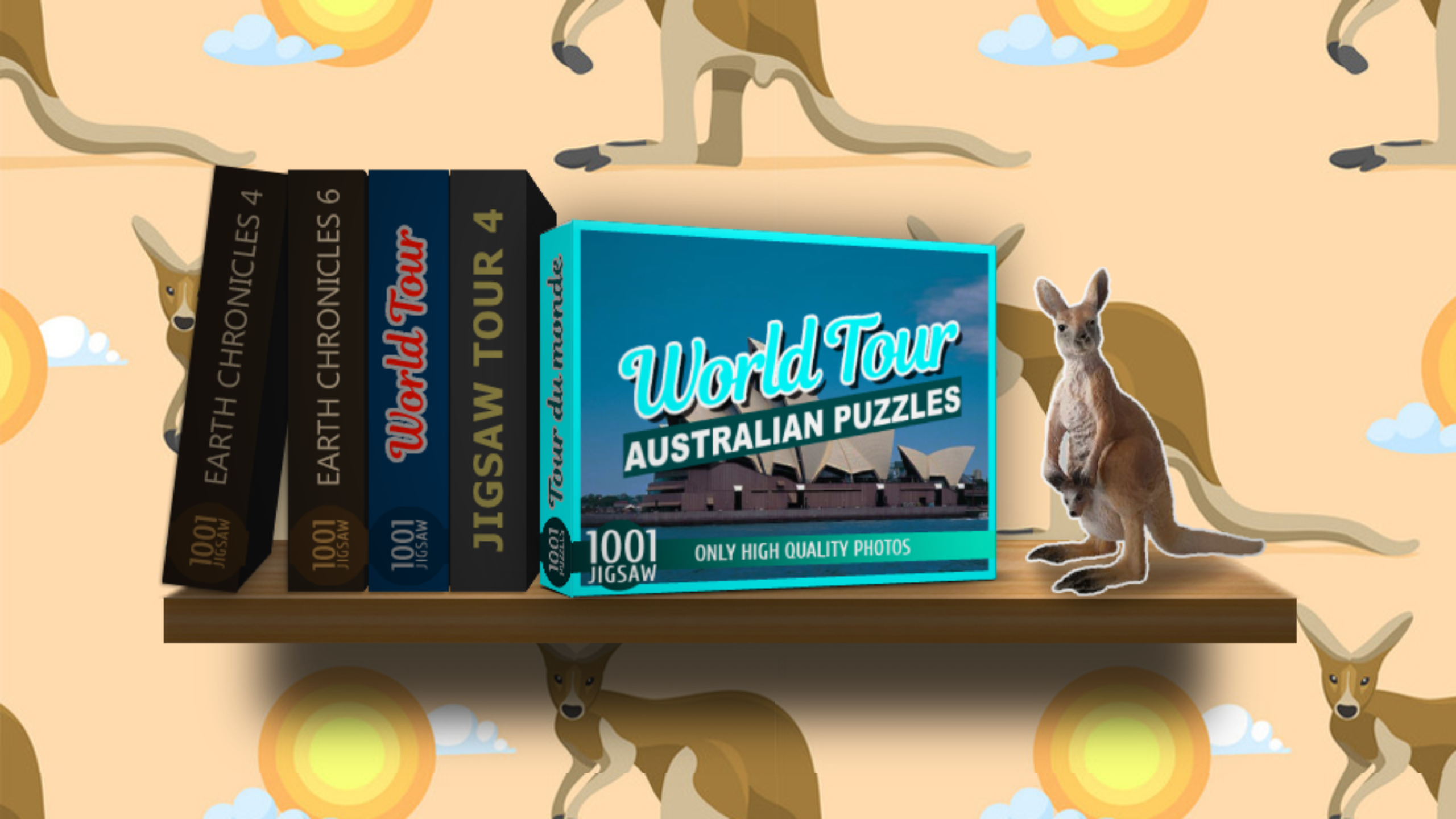 1001 Jigsaw. World Tour: Australian Puzzles