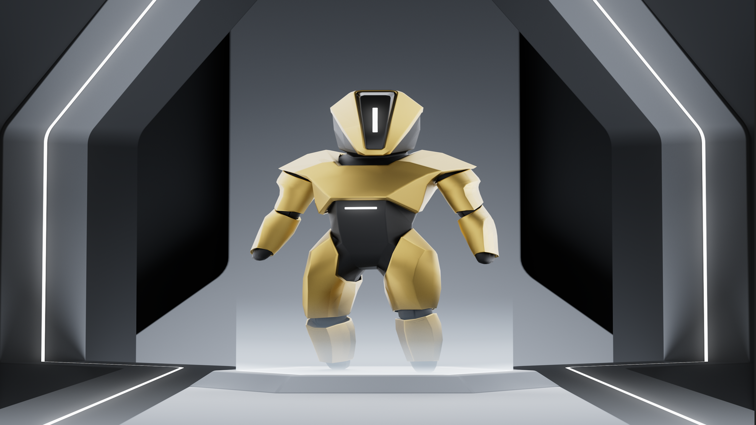 Golden Robot - Edit