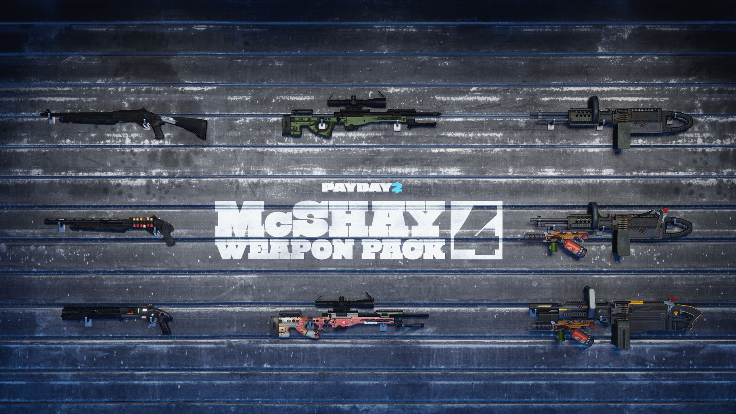 PAYDAY 2: McShay Weapon Pack 4