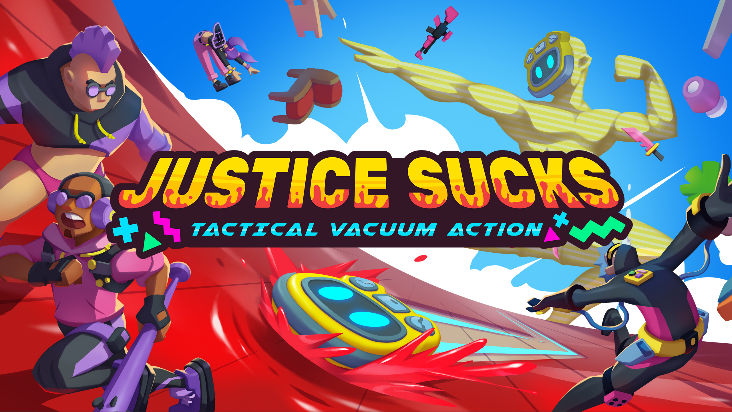 JUSTICE SUCKS: Tactical Vacuum Action