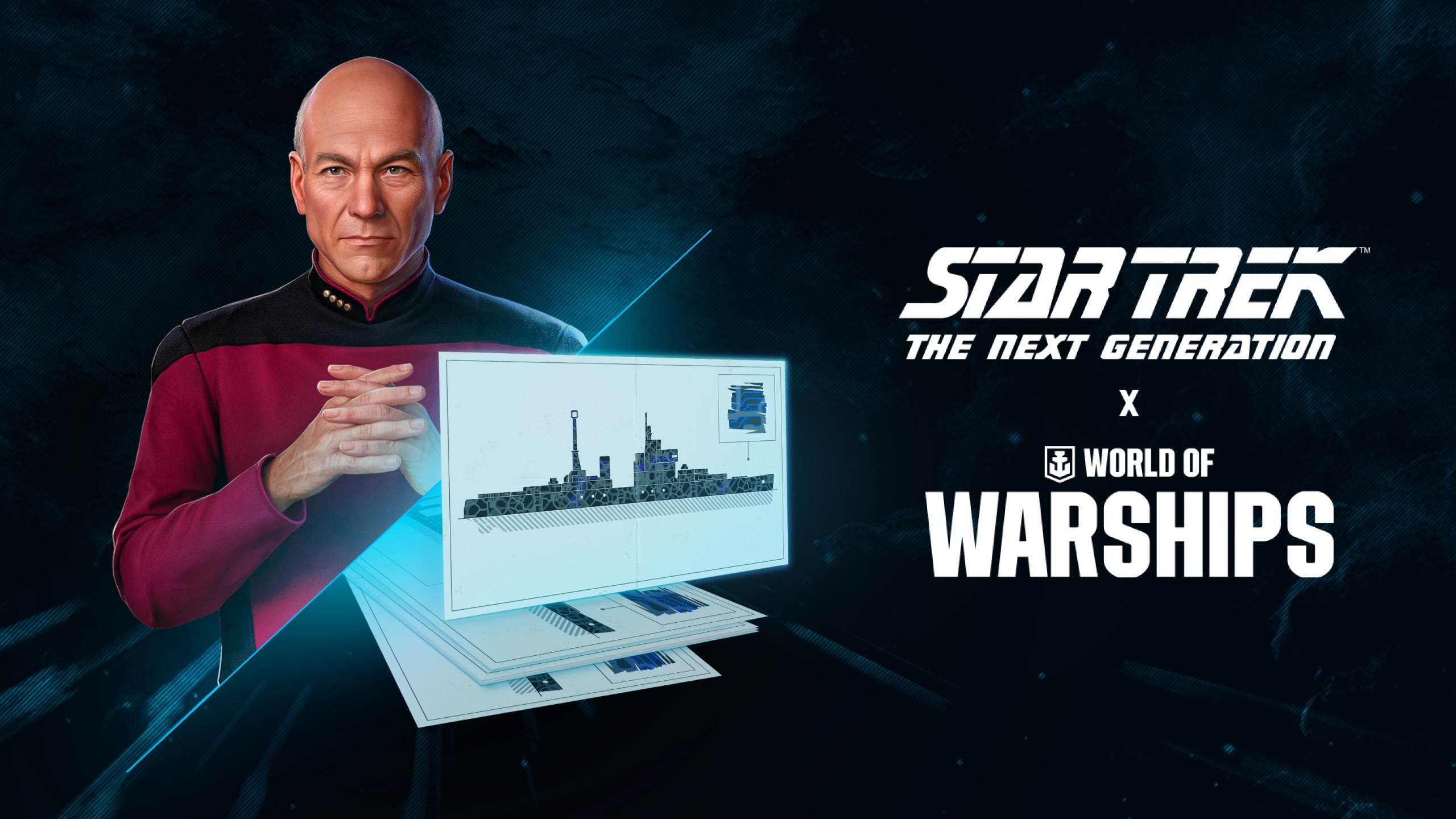 ​​Star Trek​ x World of Warships: Commander Jean-Luc Picard