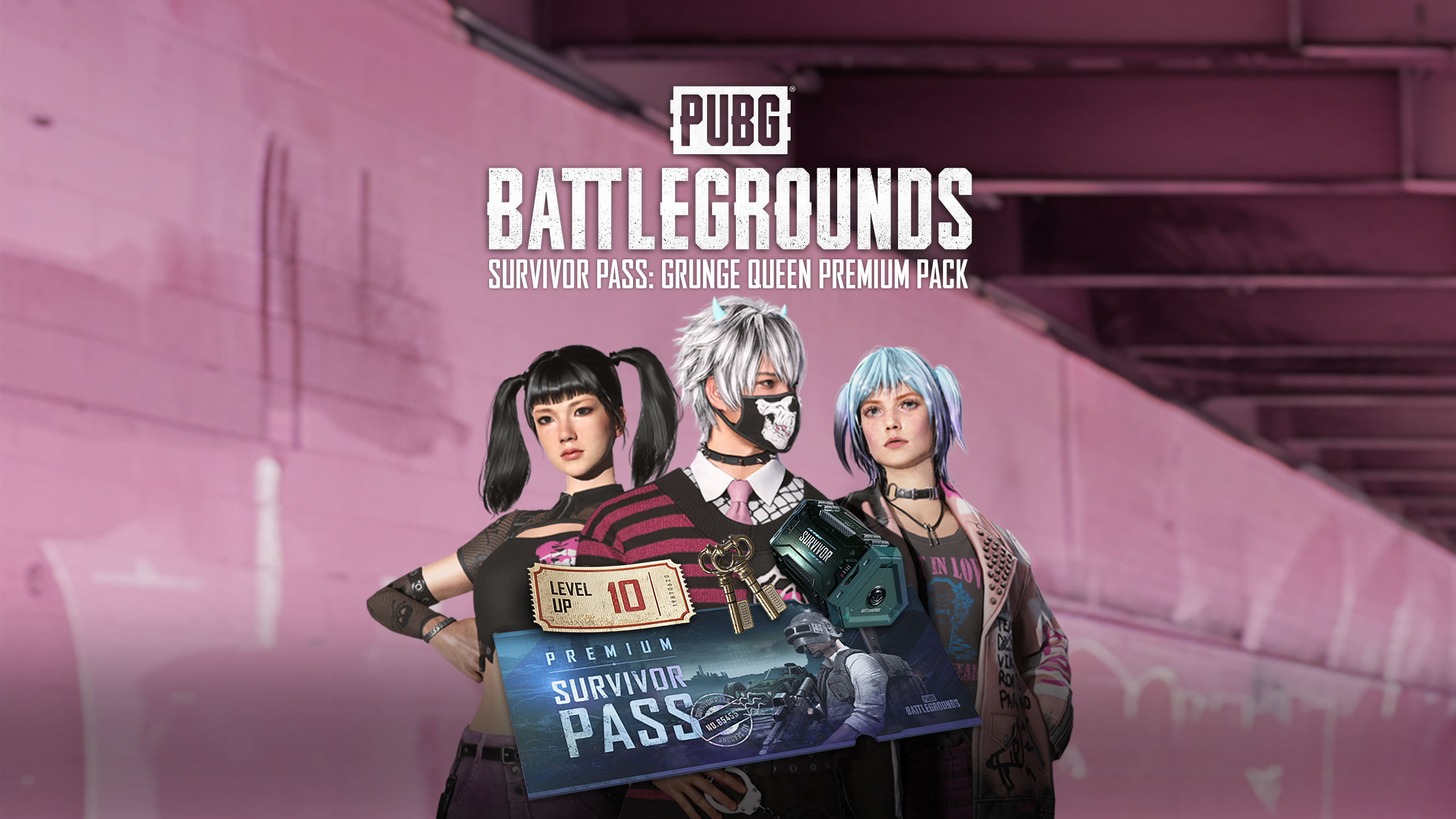 SURVIVOR PASS: GRUNGE QUEEN PREMIUM PACK