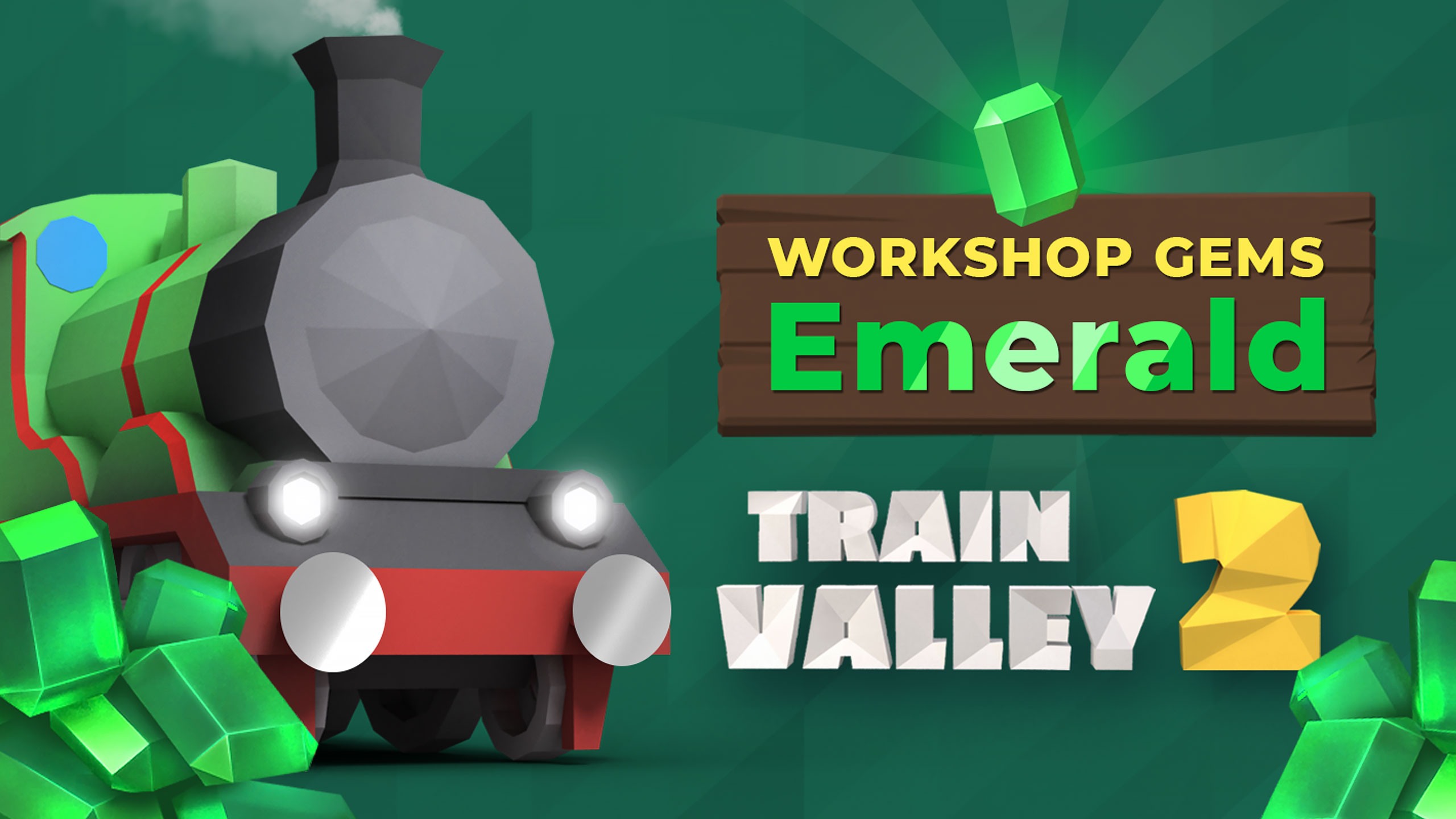 Train Valley 2: Workshop Gems - Emerald