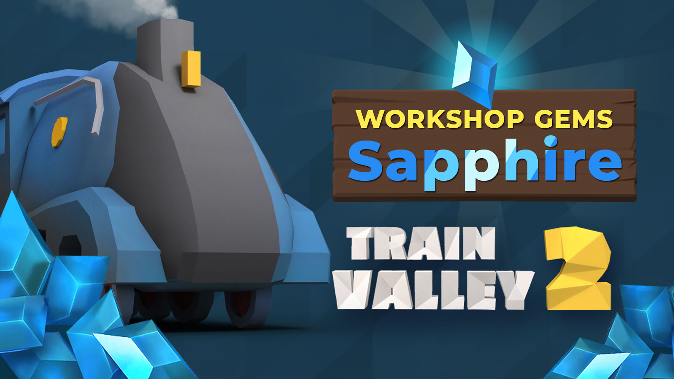 Train Valley 2: Workshop Gems - Sapphire