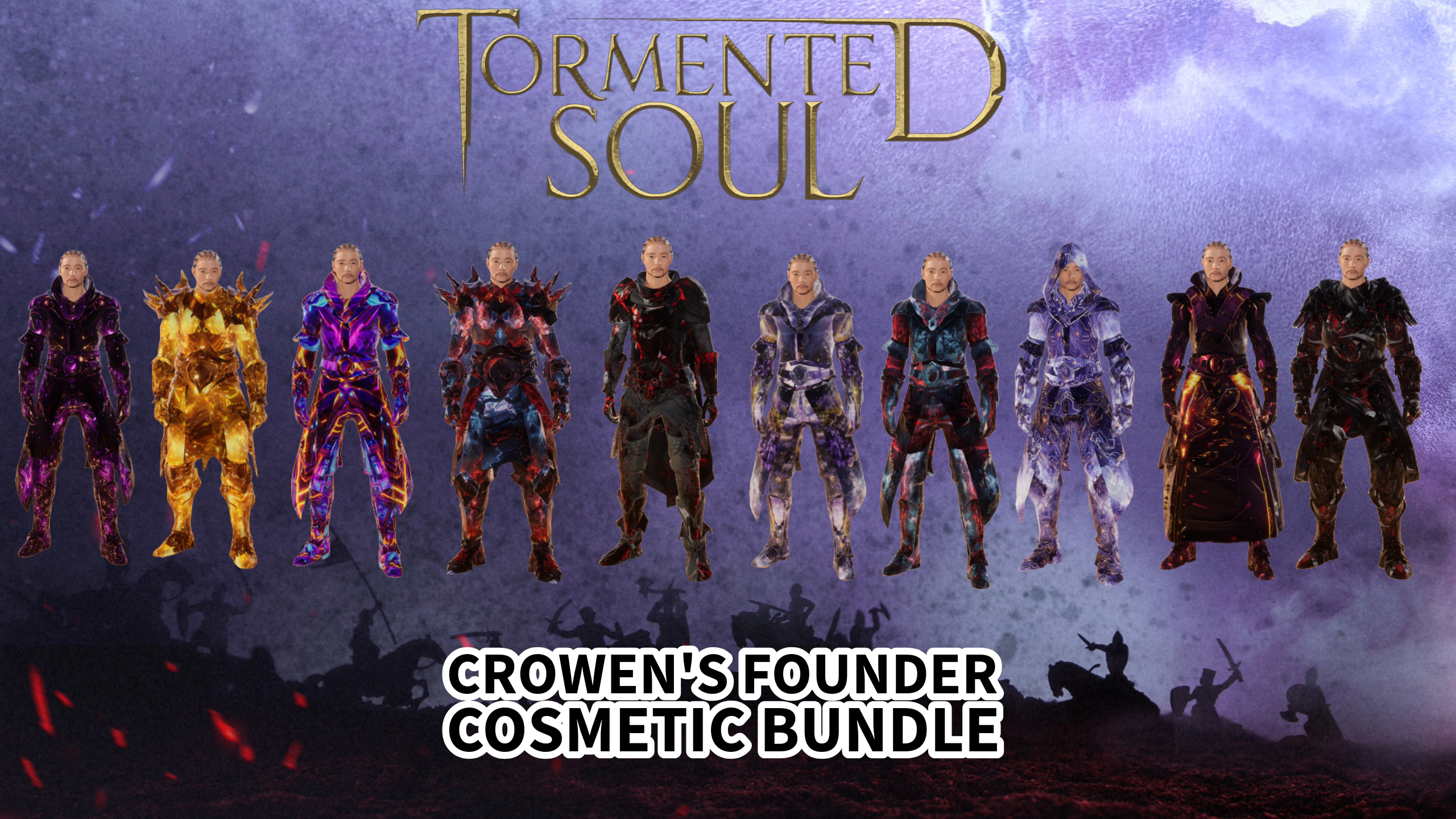 Crowen's Founder Cosmetics Bundle