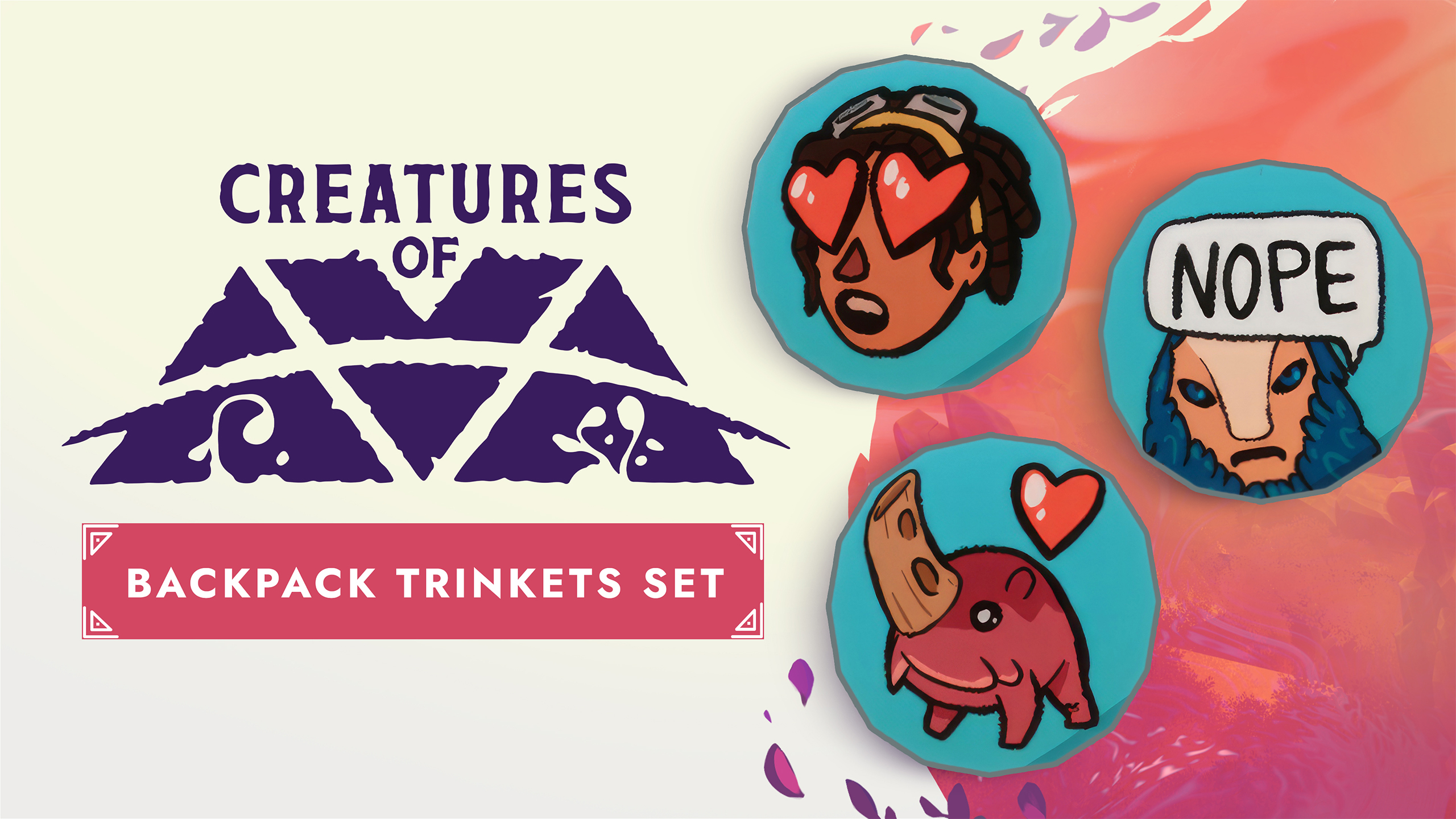 Creatures of Ava: Deluxe Backpack Trinkets Set