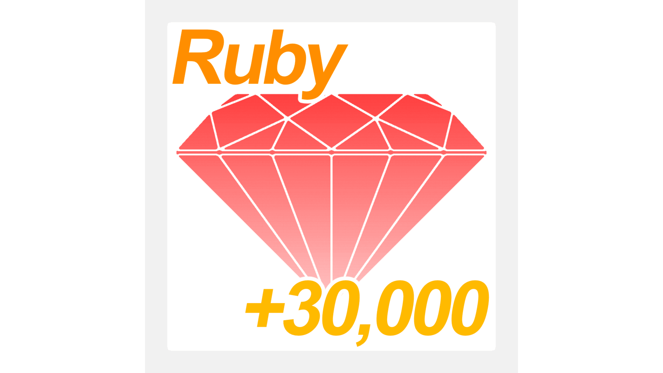 Get 30000 rubies.