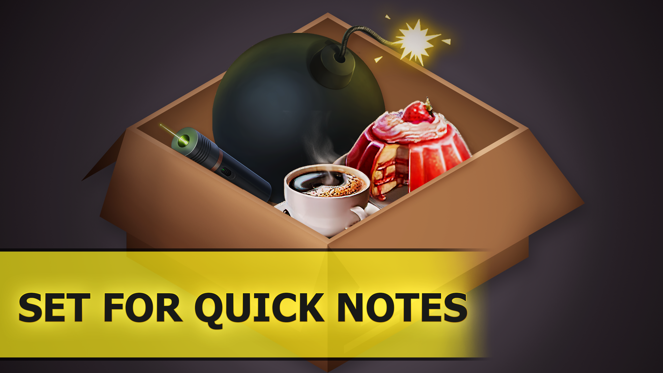 Set for quick notes [True Reporter]