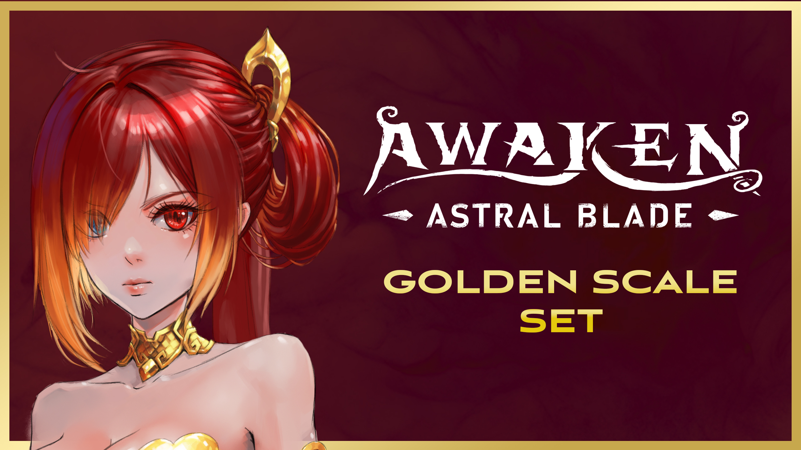 AWAKEN - Astral Blade Golden Scale Set