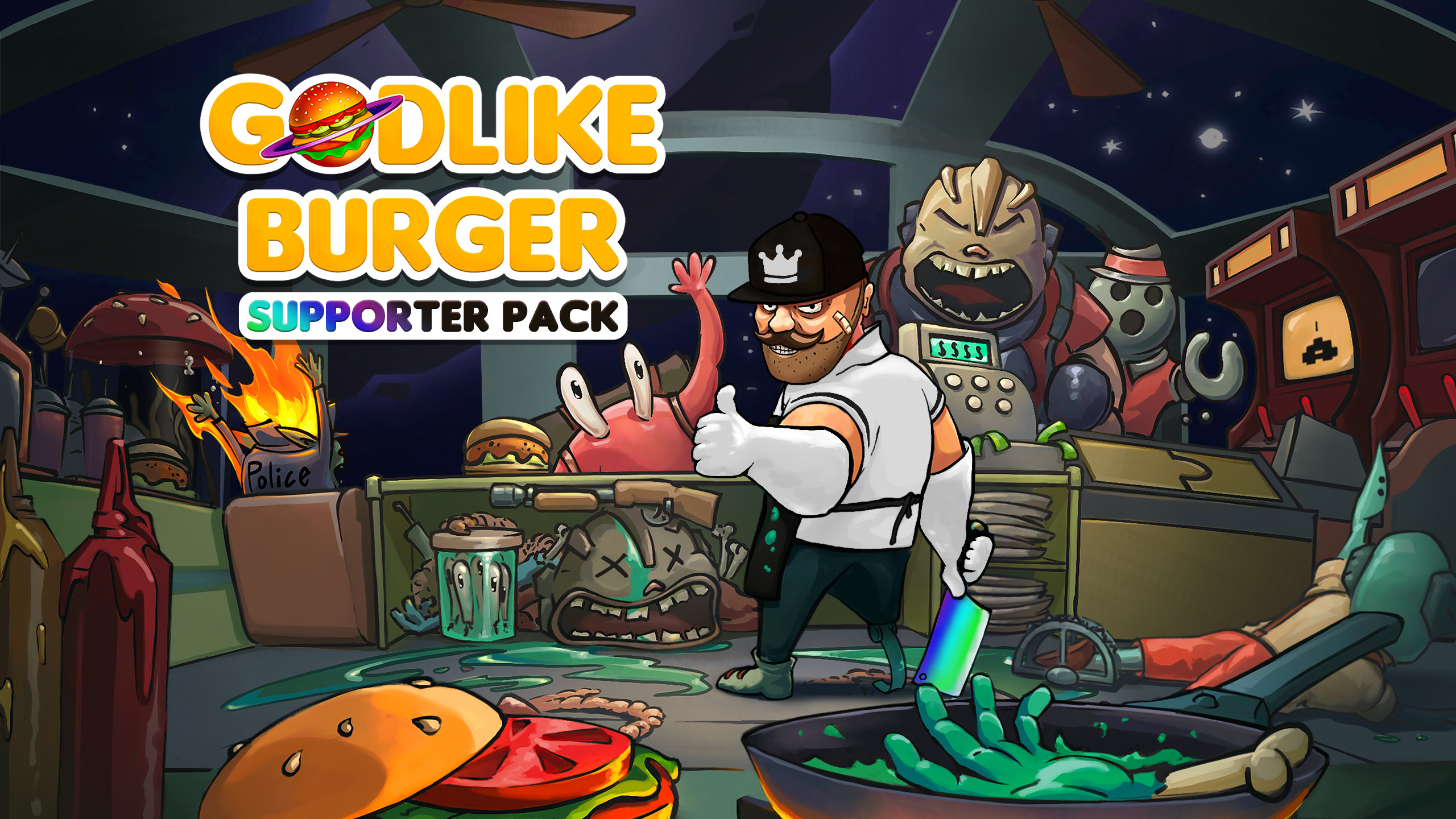 Godlike Burger - Supporter Pack